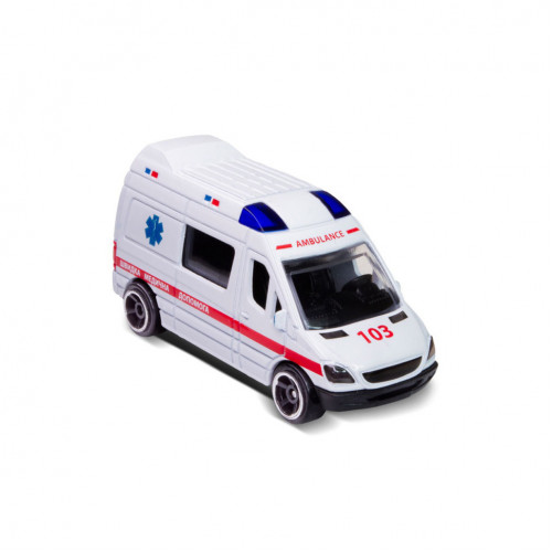 Автомодель детская Скорая помощь TechnoDrive 250421CG-3 масштаб 1:64