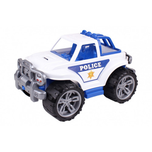 Игрушечный джип Полиция 3558TXK с открытым кузовом Белый