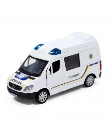 Автомодель детская Полиция Mersedes-Benz Sprinter TechnoDrive 250294 инерционная