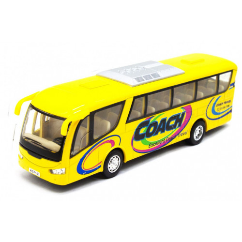 Дитячий ігровий Автобус KS7101 відкриваються двері  (Жовтий)
