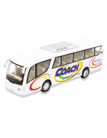 Дитячий ігровий Автобус KS7101 відкриваються двері  (Білий)