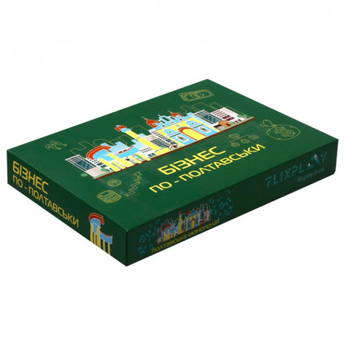 Настольная игра 'Монополия Бизнес по-Полтавски' PLR-0030