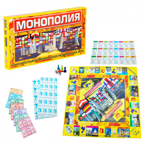 Настільна гра Монополія велика 693 (рус.)