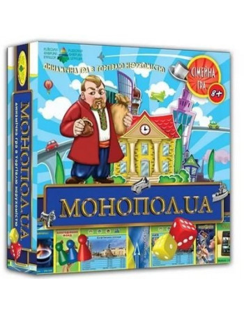 Настольная игра Монополия 82210 на укр. языке