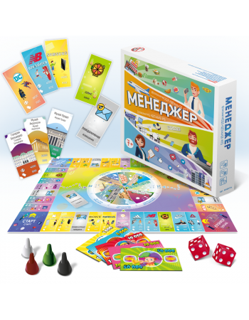 Детская настольная игра 'Менеджер' MKB0114 от 7-ми лет
