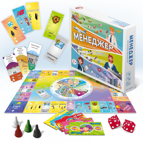 Детская настольная игра 'Менеджер' MKB0114 от 7-ми лет