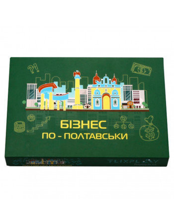 Настольная игра 'Монополия Бизнес по-Полтавски' PLR-0030