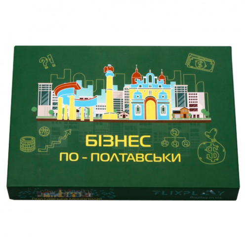 Настольная игра 'Монополия Бизнес по-Полтавски' PLR-0030