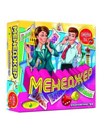 Настольная игра 'Менеджер' 82203 на укр. языке