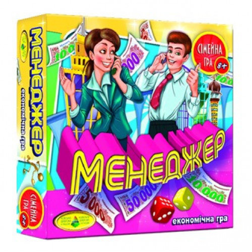 Настольная игра 'Менеджер' 82203 на укр. языке