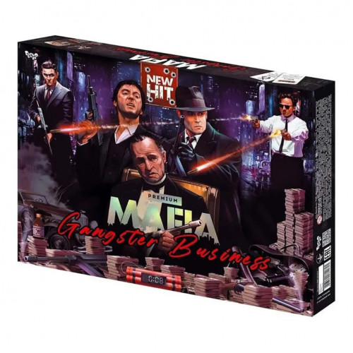 Настільна економічна гра 'MAFIA. Gangster Business. Premium' MAF-03-01U українською мовою