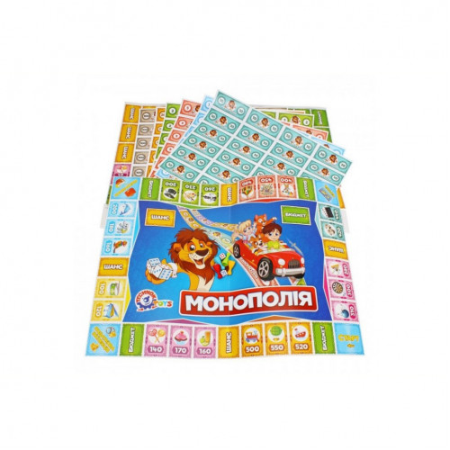 Настольная игра 'Монополия' 0755TXK с игровым комплектом денег
