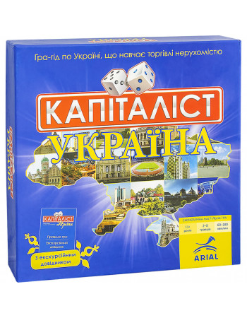 Настільна гра Капіталіст Україна Arial 910824 укр. мовою