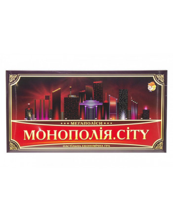 Настільна гра 'Монополія. CITY' 1137ATS укр. мовою