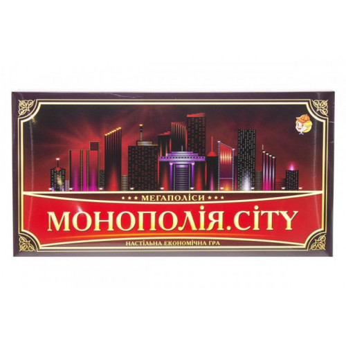 Настільна гра 'Монополія. CITY' 1137ATS укр. мовою