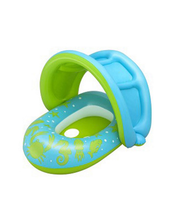 Детский надувной плотик 34091(Blue-Green) размер 80х85 см