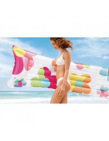 Матрас надувной пляжный 'Цветы' 59720-7, 183 x 69 см