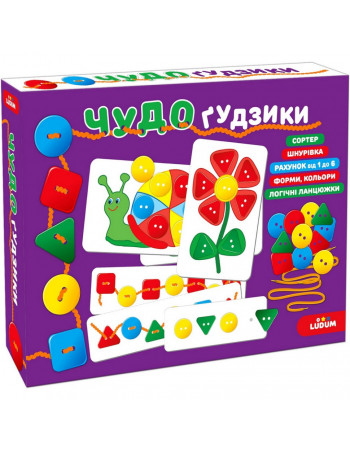 Гра настільна 'ЧУДО-гудзики' ME5032-13