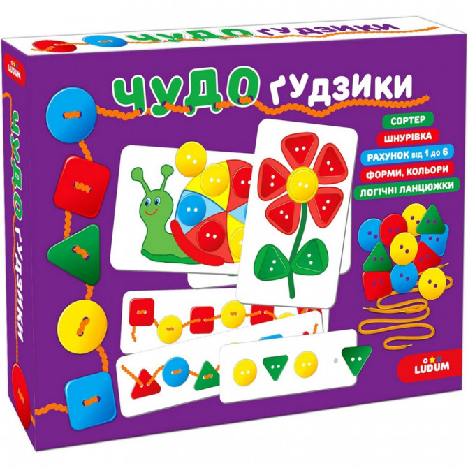 Гра настільна 'ЧУДО-гудзики' ME5032-13