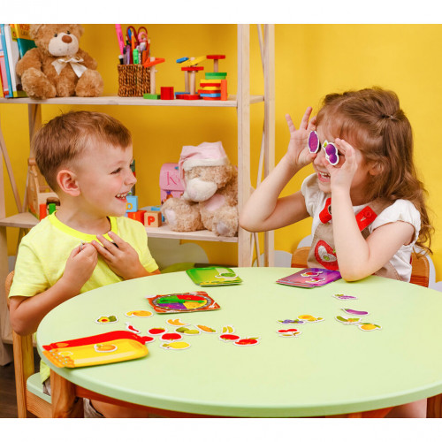 Настольная игра-сортер 'Вкусный урожай' Vladi Toys VT1804-41 обучающая