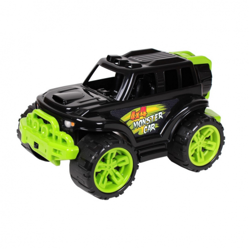 Дитяча машинка 'Позашляховик Monster Car' ТехноК 4623TXK (Чорно-Зелений)