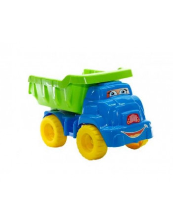 Игровой набор для песочницы №3 013575 Самосвал Голубой/Салатовый