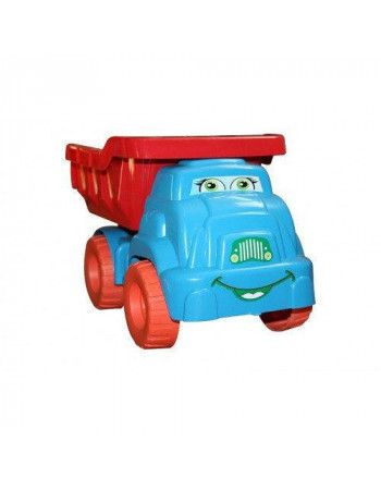 Игровой набор для песочницы №3 013575 Самосвал Красный/Голубой