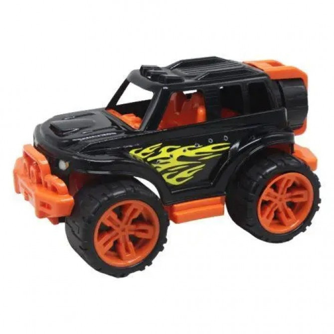 Дитяча машинка 'Позашляховик Monster Car' ТехноК 4623TXK (Чорно-Помаранчева)