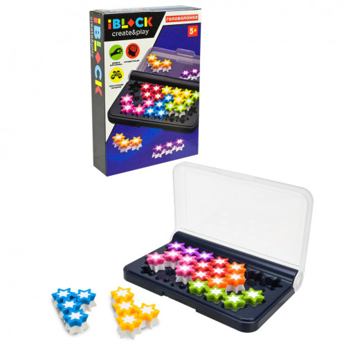 Головоломка серии 'Create and Play' PL-724-115 развитие логики 120 вариантов сборки