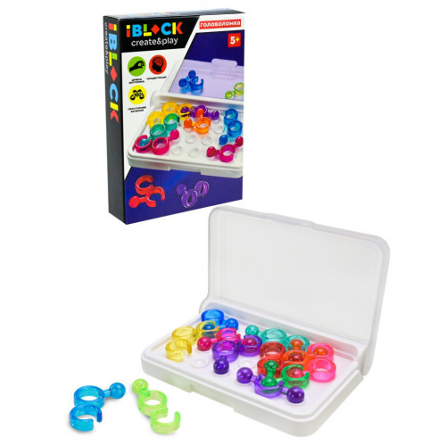 Головоломка серии 'Create and Play' PL-724-113 развитие логики 120 вариантов сборки