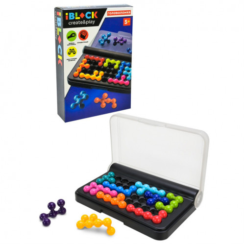 Головоломка серии 'Create and Play' PL-724-112 развитие логики 120 вариантов сборки