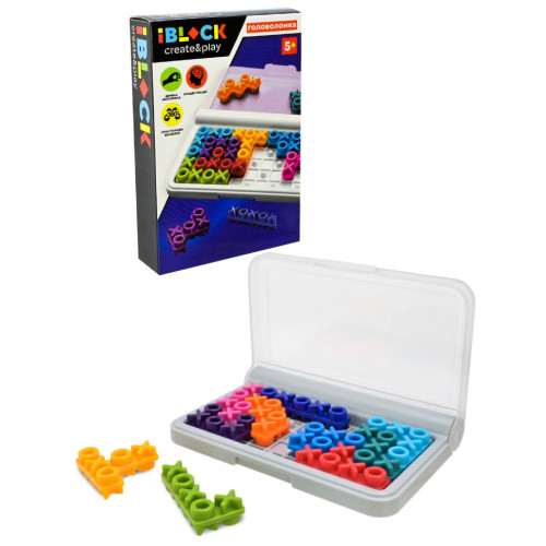 Головоломка серии 'Create and Play' PL-724-111 развитие логики 120 вариантов сборки