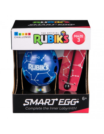 Развивающая Головоломка Смарт-яйцо Rubik's 6071681(Blue) палочка, подставка