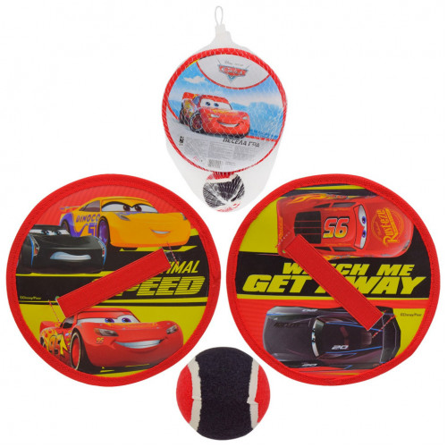 Детская спортивная игра 'Тачки' Bambi LT1027 с шариком липучкой