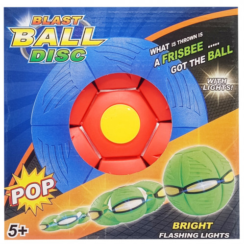 Літаючий трансформерний м'яч «FLAT BALL» FB-001 (Червоний)