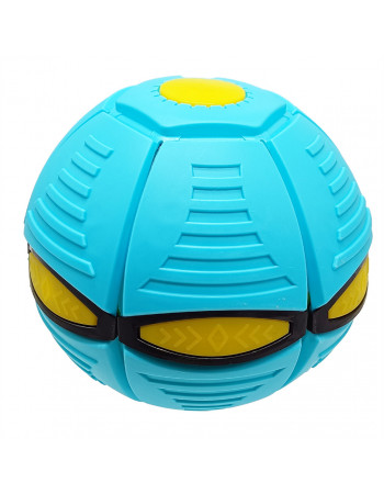 Летящий трансформерный мяч 1002-3(Turquoise) светится