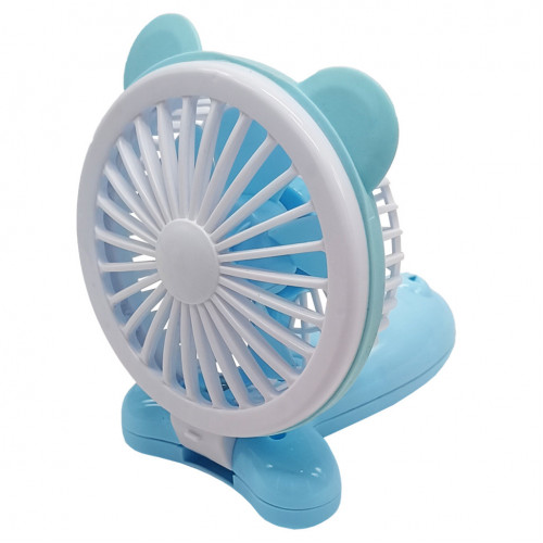 Вентилятор ручний портативний «Ведмедик» VNTR-002-4(Blue) синій