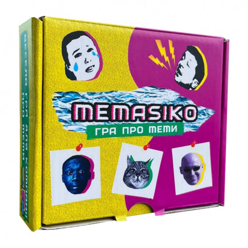 Настольная игра с мемами 'Memasiko' PLR-0023