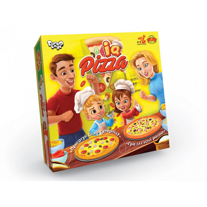 Сімейна настільна гра 'IQ Pizza' G-IP-01U укр. мовою