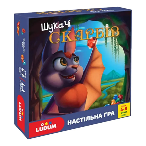 Детская настольная игра 'Искатели сокровищ'  LD1049-55 Ludum украинский язык