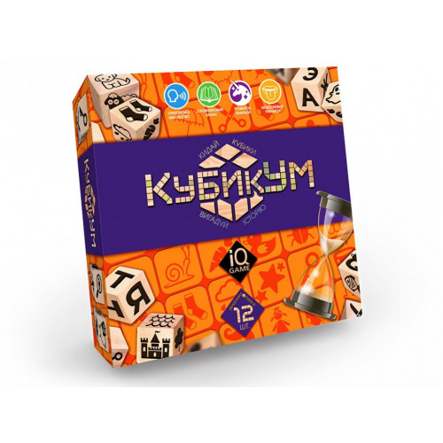 Развлекательная игра 'КубикУм' G-KU-01U на укр. языке
