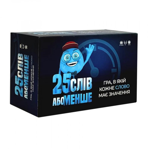 Настольная игра '25 слов или меньше' 290100, 300 карточек