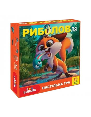 Детская настольная игра 'Рыбалка'  LD1049-54 Ludum украинский язык
