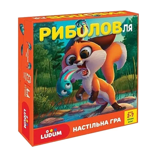 Детская настольная игра 'Рыбалка'  LD1049-54 Ludum украинский язык