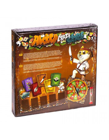 Настольная игра 'Akita Crazy Chef' G-ACC-01-01 с песочными часами