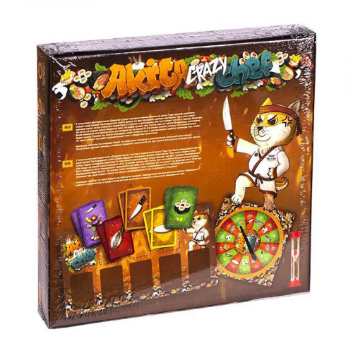 Настольная игра 'Akita Crazy Chef' G-ACC-01-01 с песочными часами