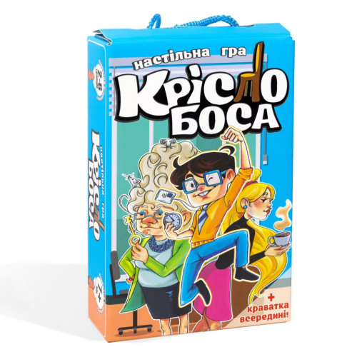 Настольная детская игра «Кресло босса» 30387 на украинском языке