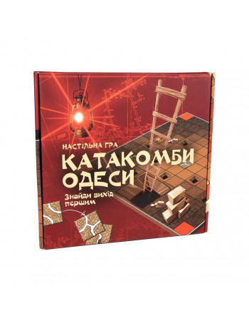 Настольная игра 'Катакомбы Одессы' Strateg 30285 развлекательная