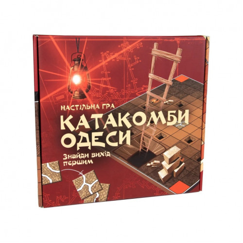 Настольная игра 'Катакомбы Одессы' Strateg 30285 развлекательная