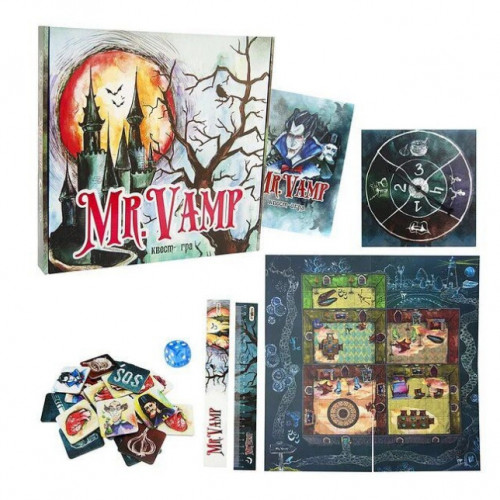 Настольная игра-квест 'Mr. Vamp' 32060 укр
